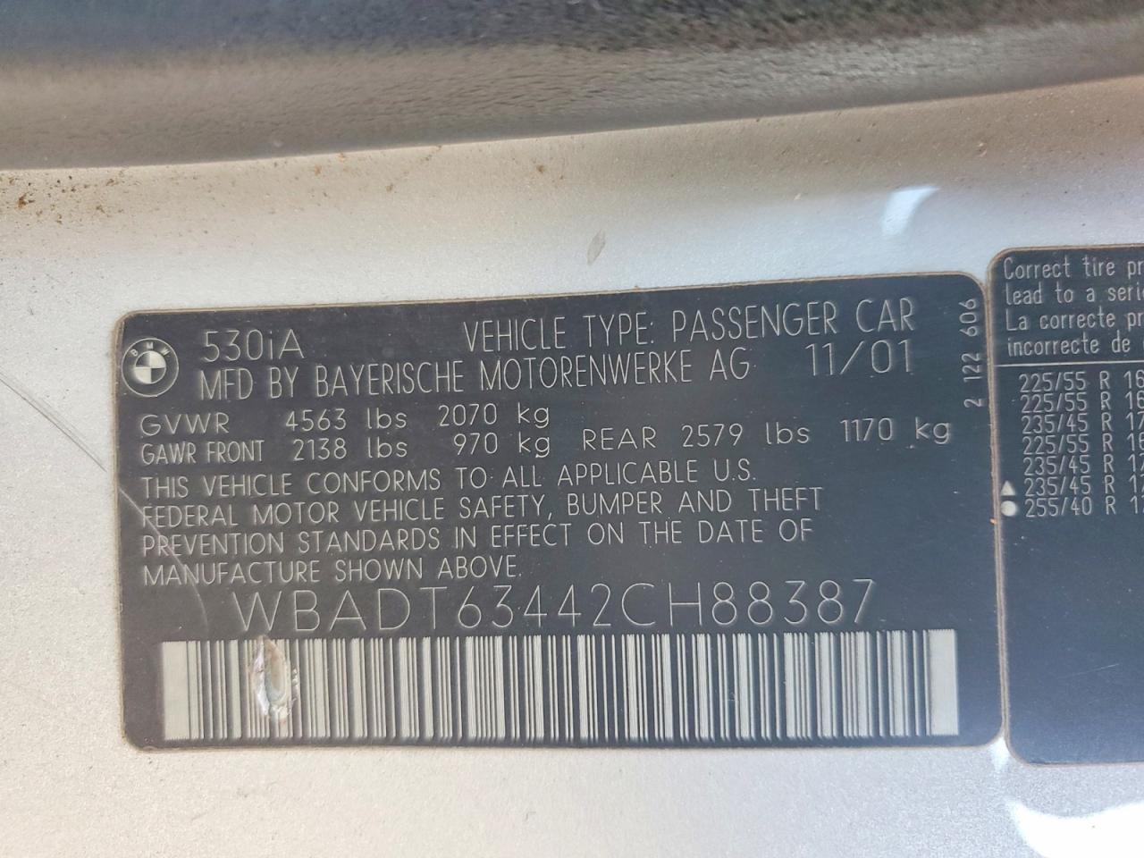 2002 BMW 5 series