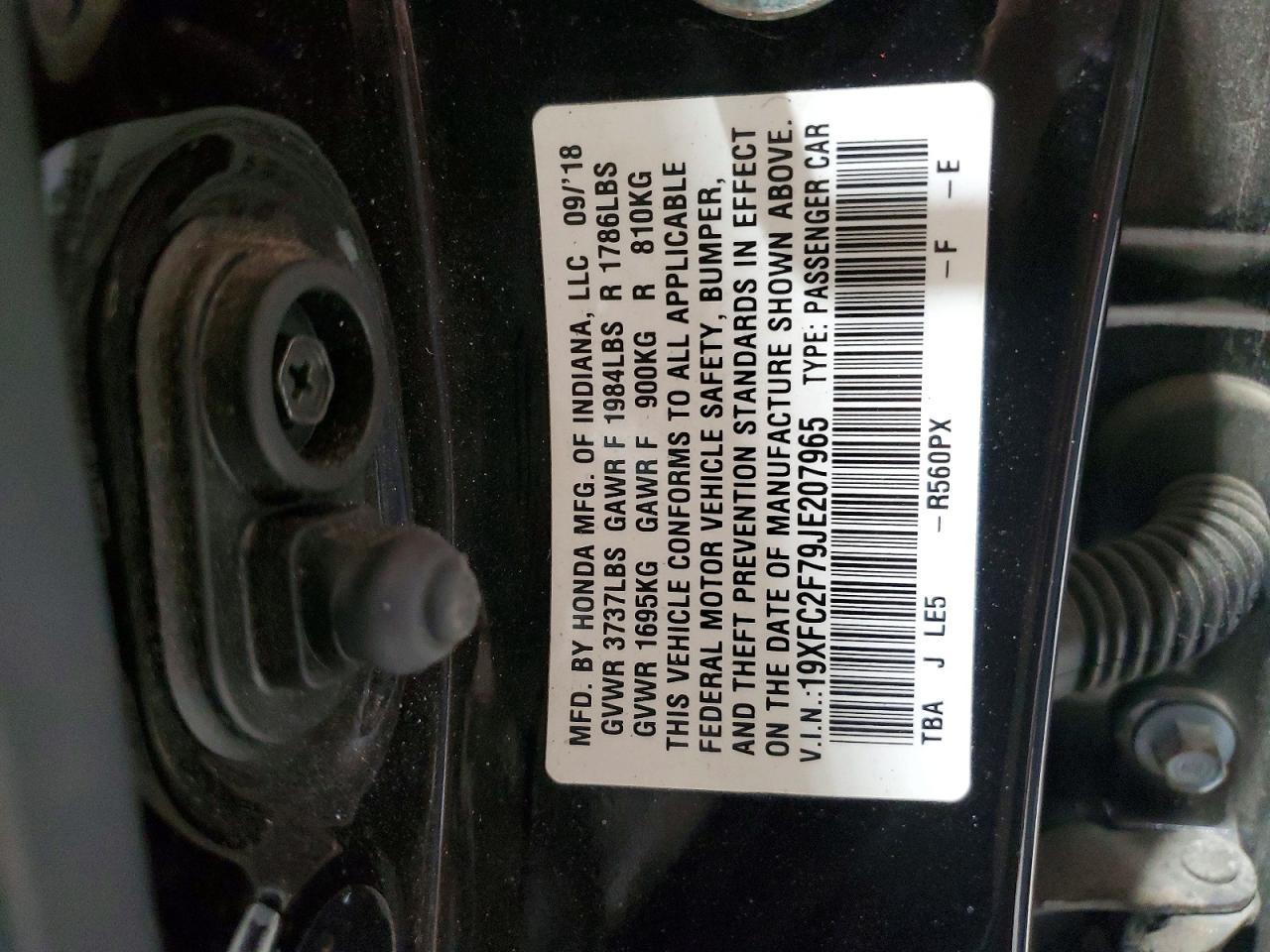 2018 HONDA CIVIC