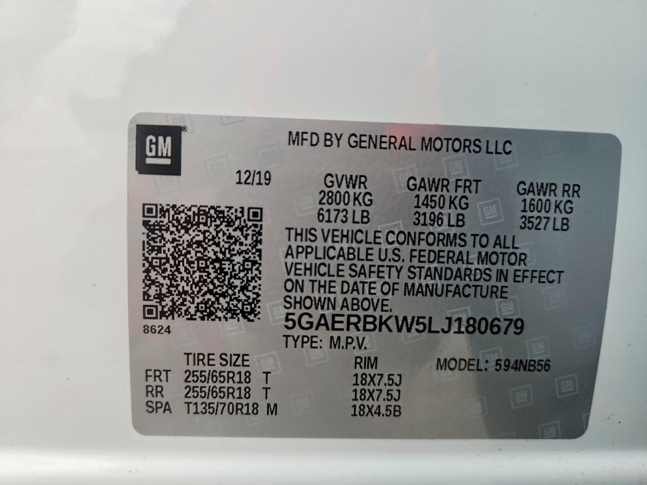 2020 BUICK ENCLAVE