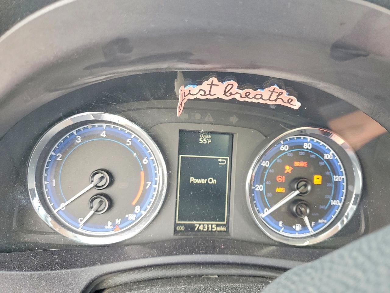 2018 TOYOTA COROLLA