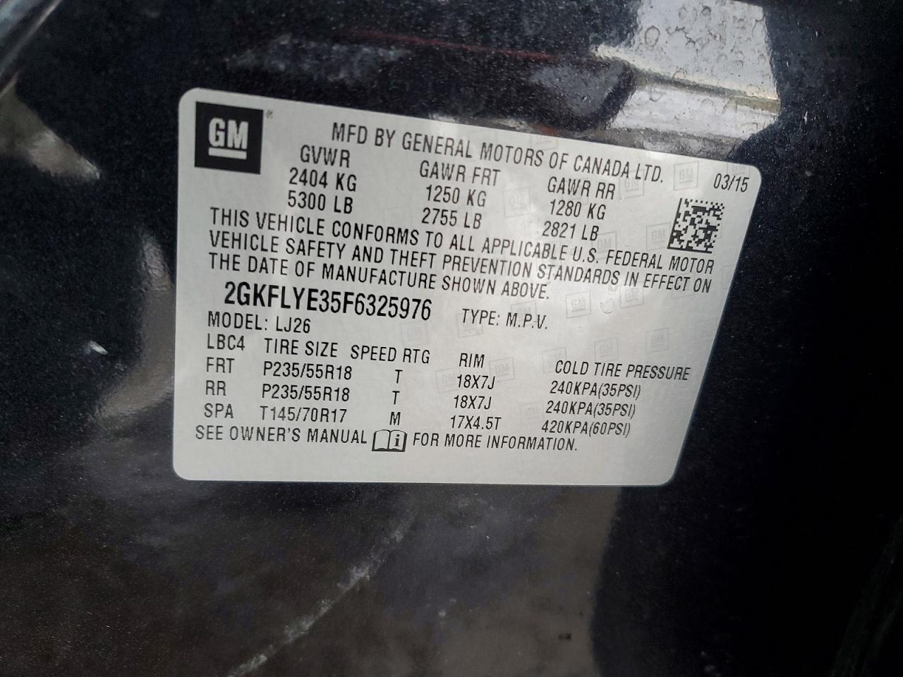 2015 GMC Terrain