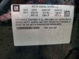 2011 CADILLAC STS