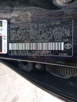 2014 TOYOTA CAMRY