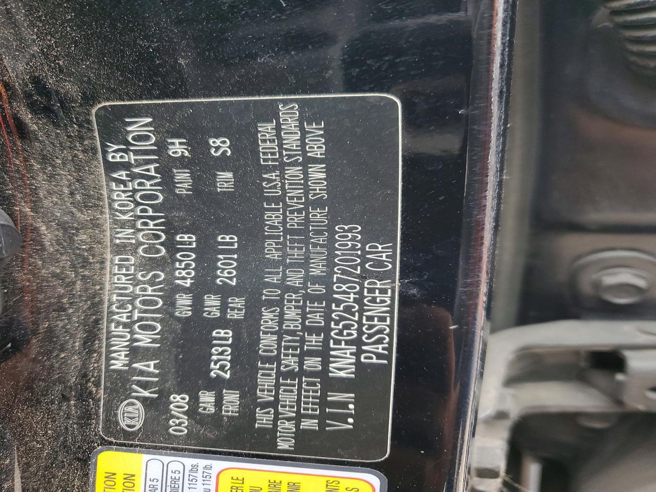 2008 KIA RONDO