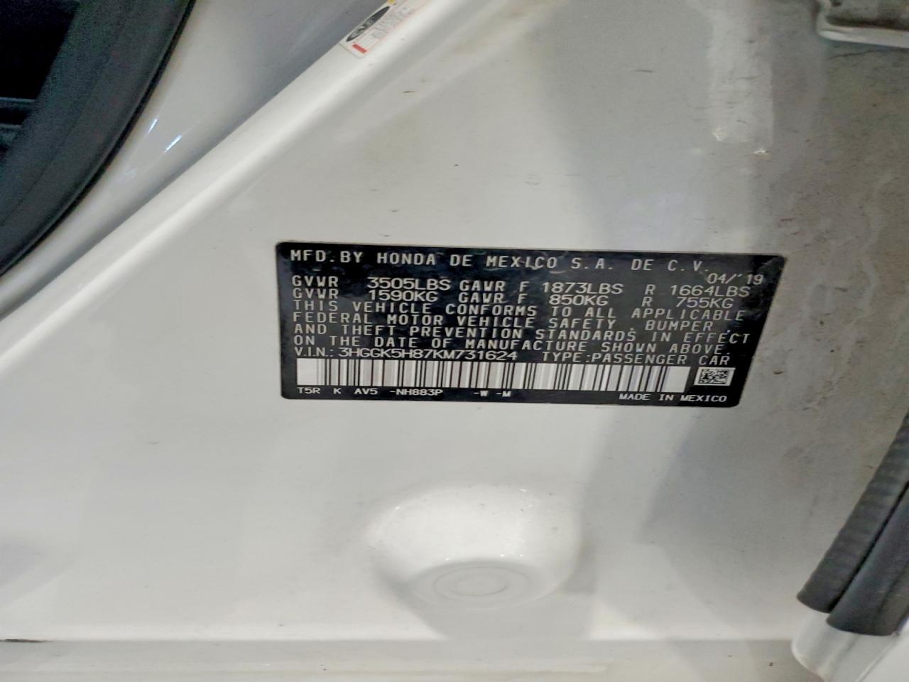 2019 HONDA FIT