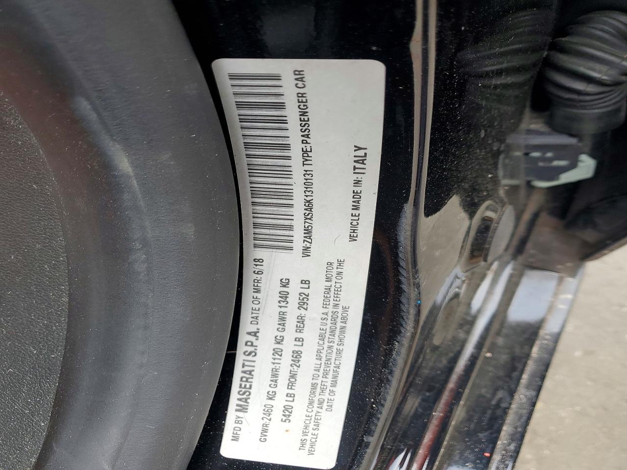 2019 MASERATI Ghibli