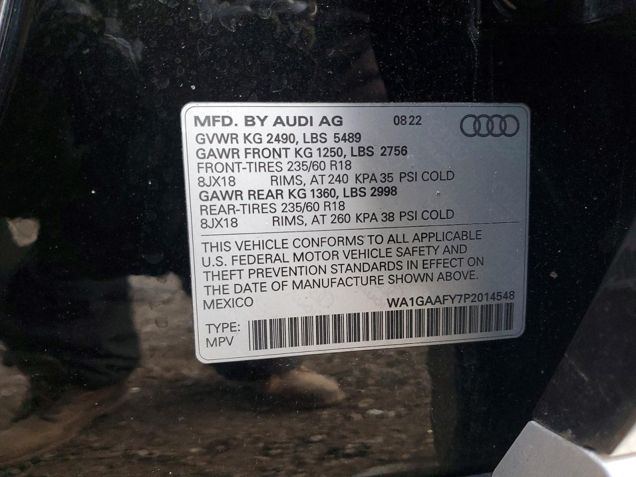 2023 AUDI Q5