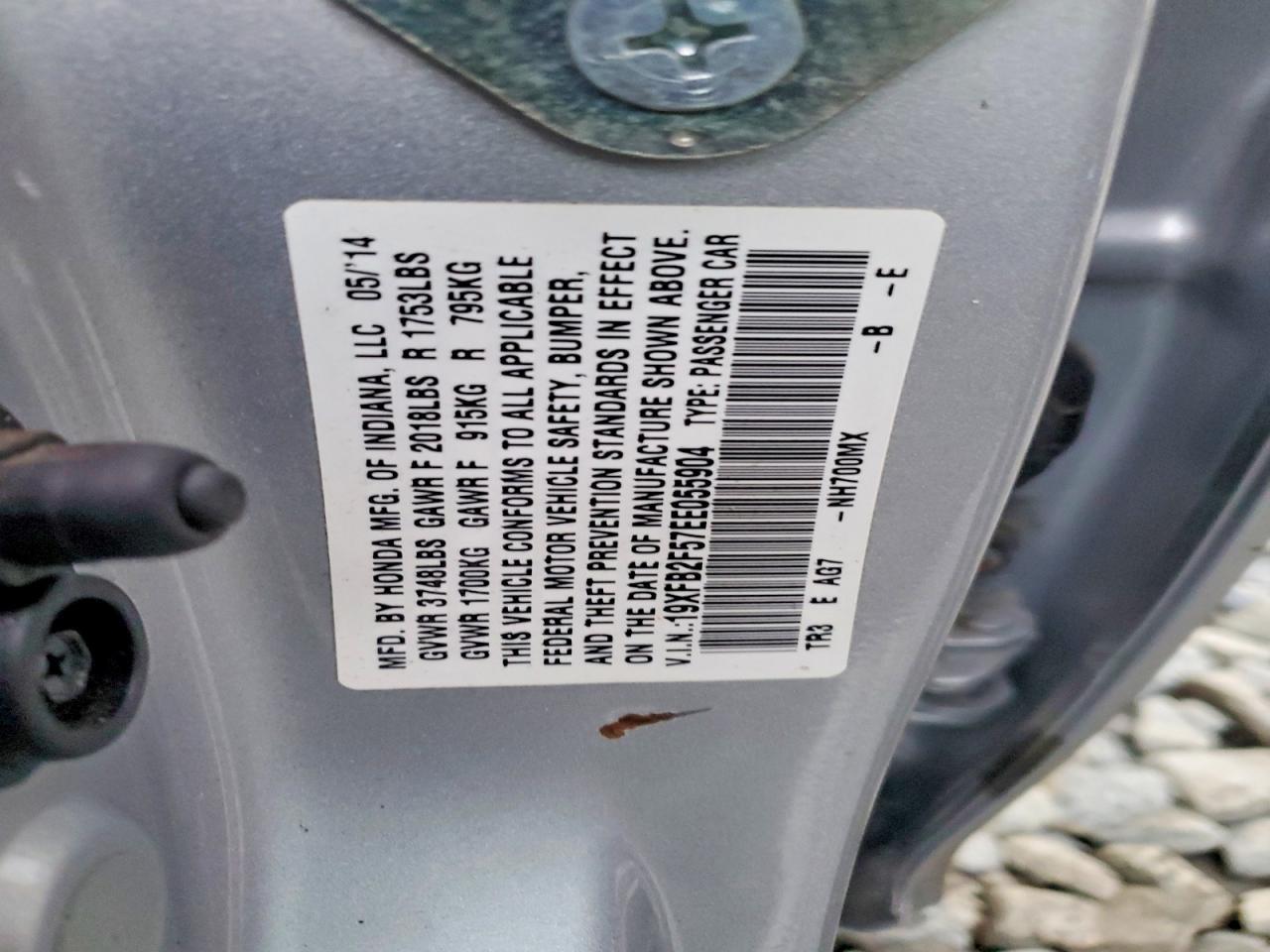 2014 HONDA CIVIC