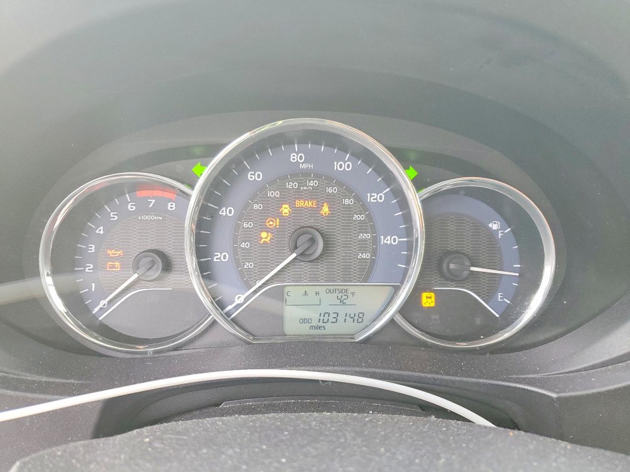 2015 TOYOTA COROLLA
