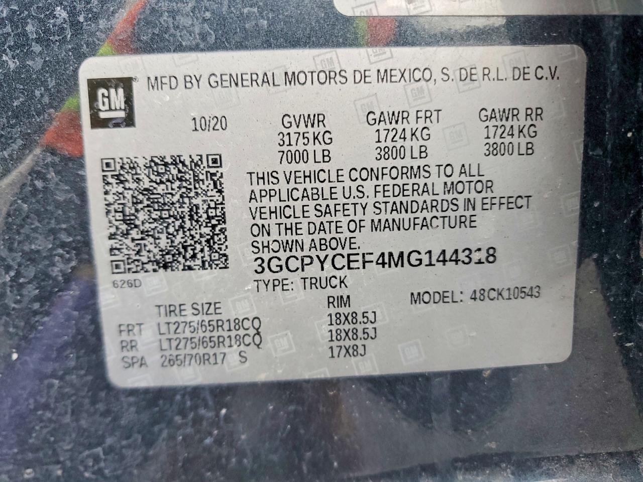 2021 CHEVROLET Silverado