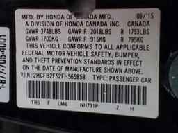 2015 HONDA CIVIC