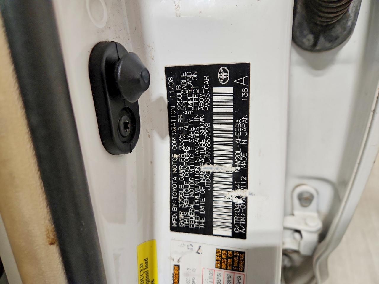 2009 TOYOTA PRIUS