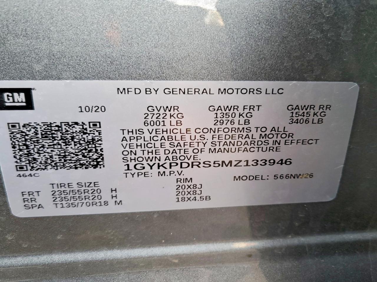 2021 CADILLAC XT6