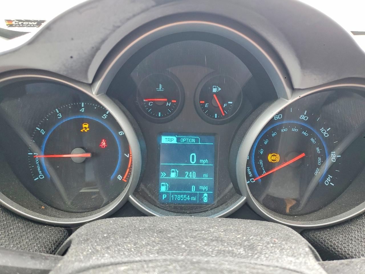 2013 CHEVROLET CRUZE