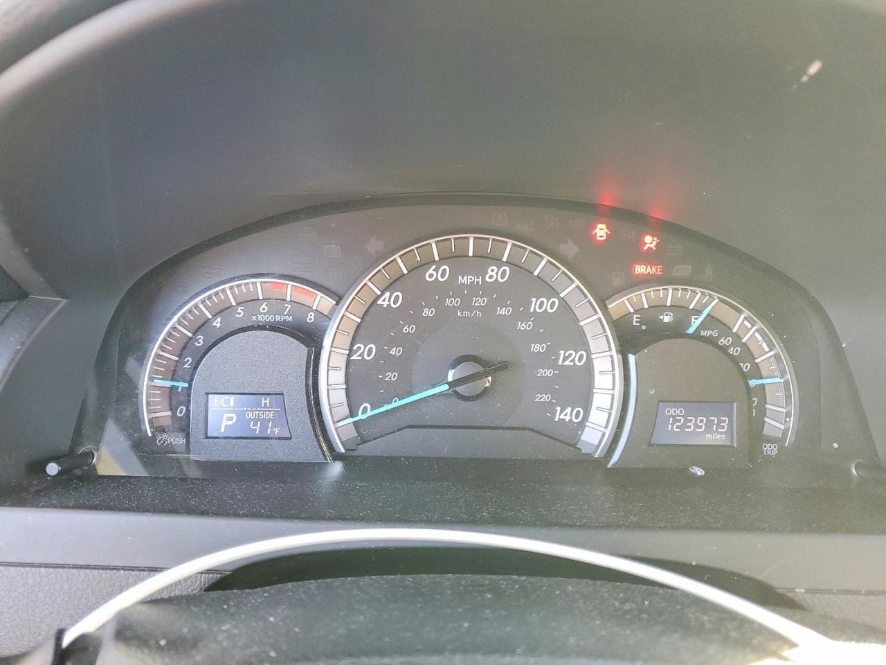 2012 TOYOTA CAMRY