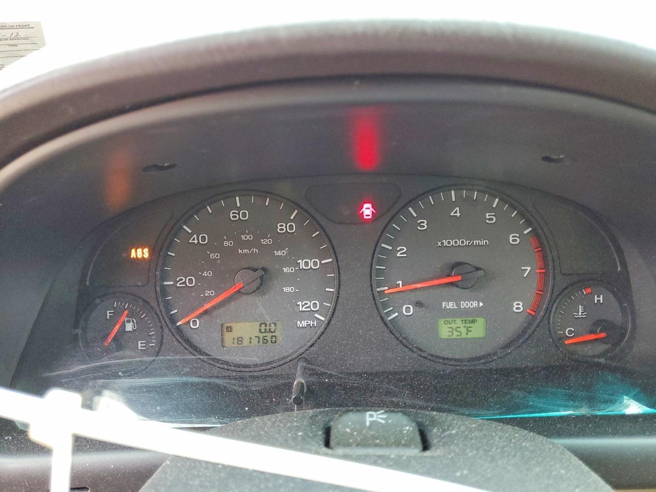 2001 SUBARU FORESTER