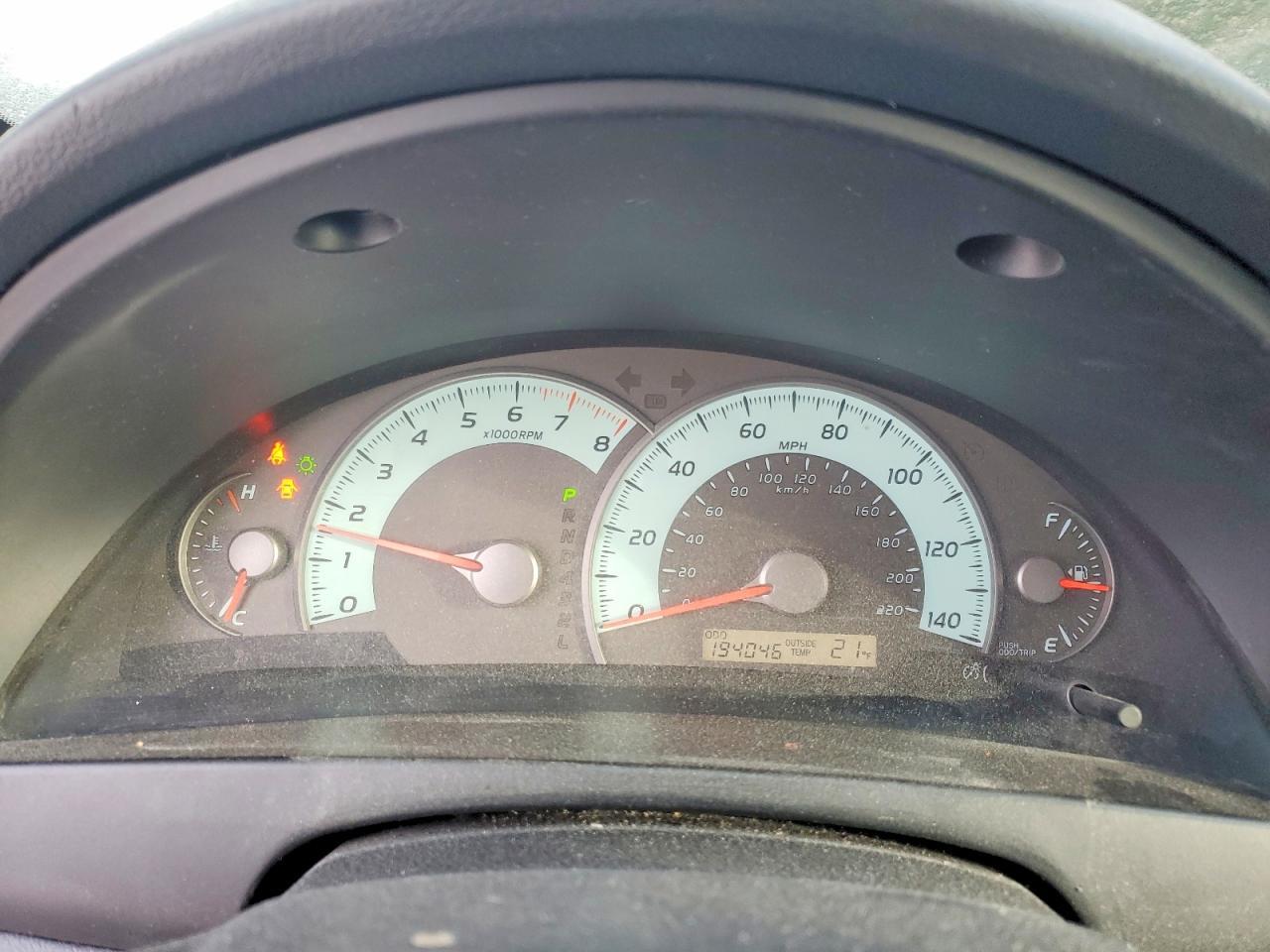 2009 TOYOTA CAMRY