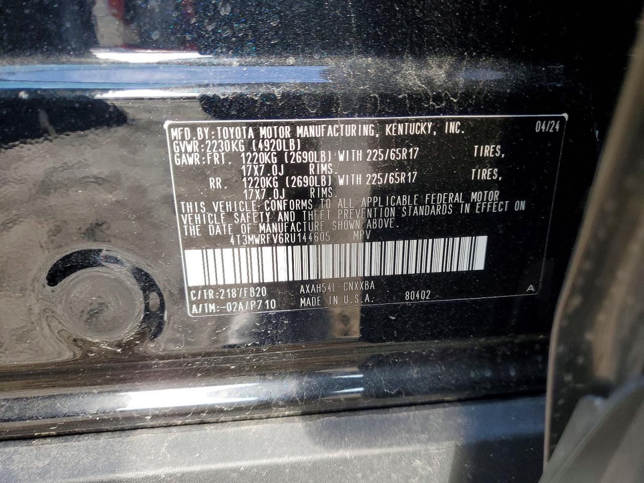 2024 TOYOTA RAV4
