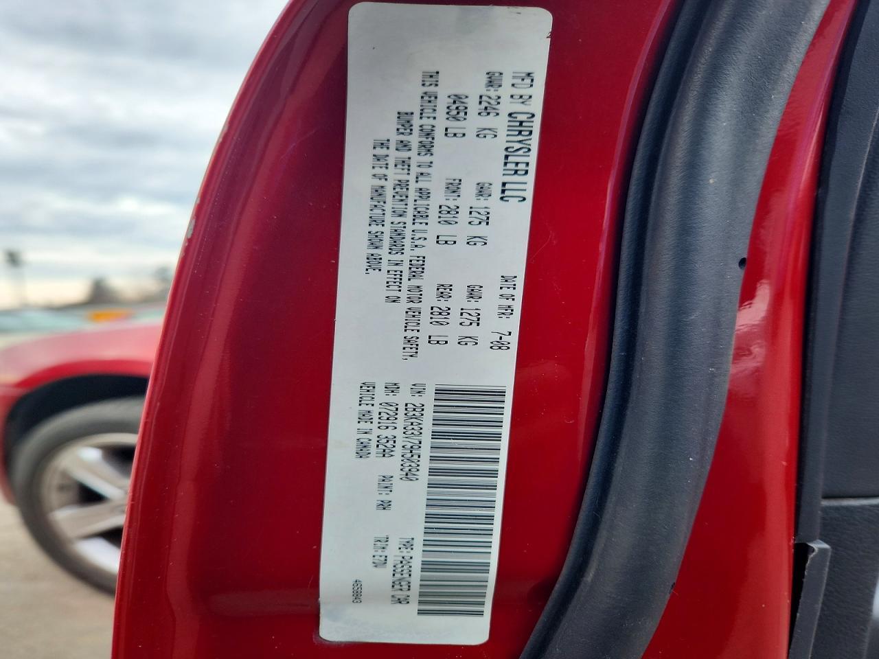 2009 DODGE CHARGER