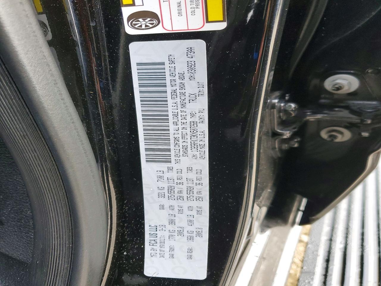2019 RAM 1500