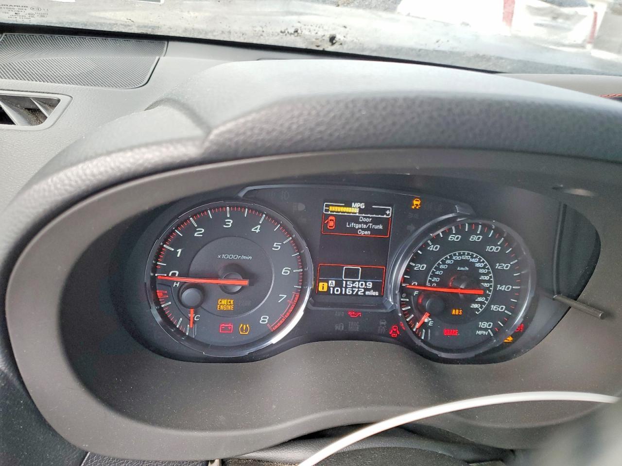 2018 SUBARU WRX