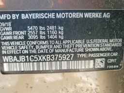 2019 BMW 5 series