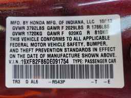 2013 HONDA CIVIC