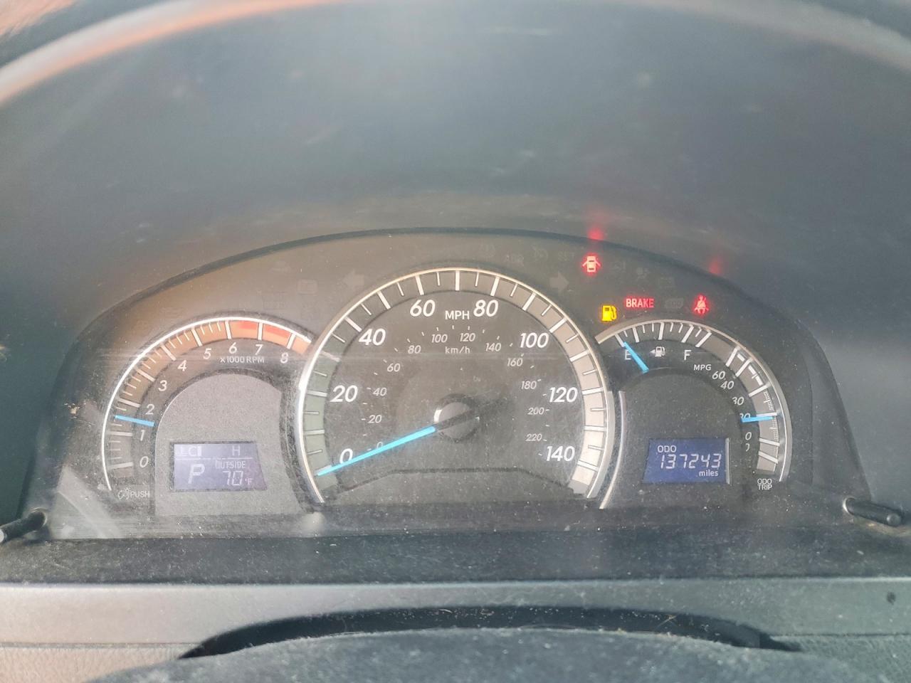 2012 TOYOTA CAMRY