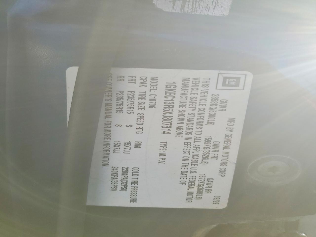 1999 GMC Yukon