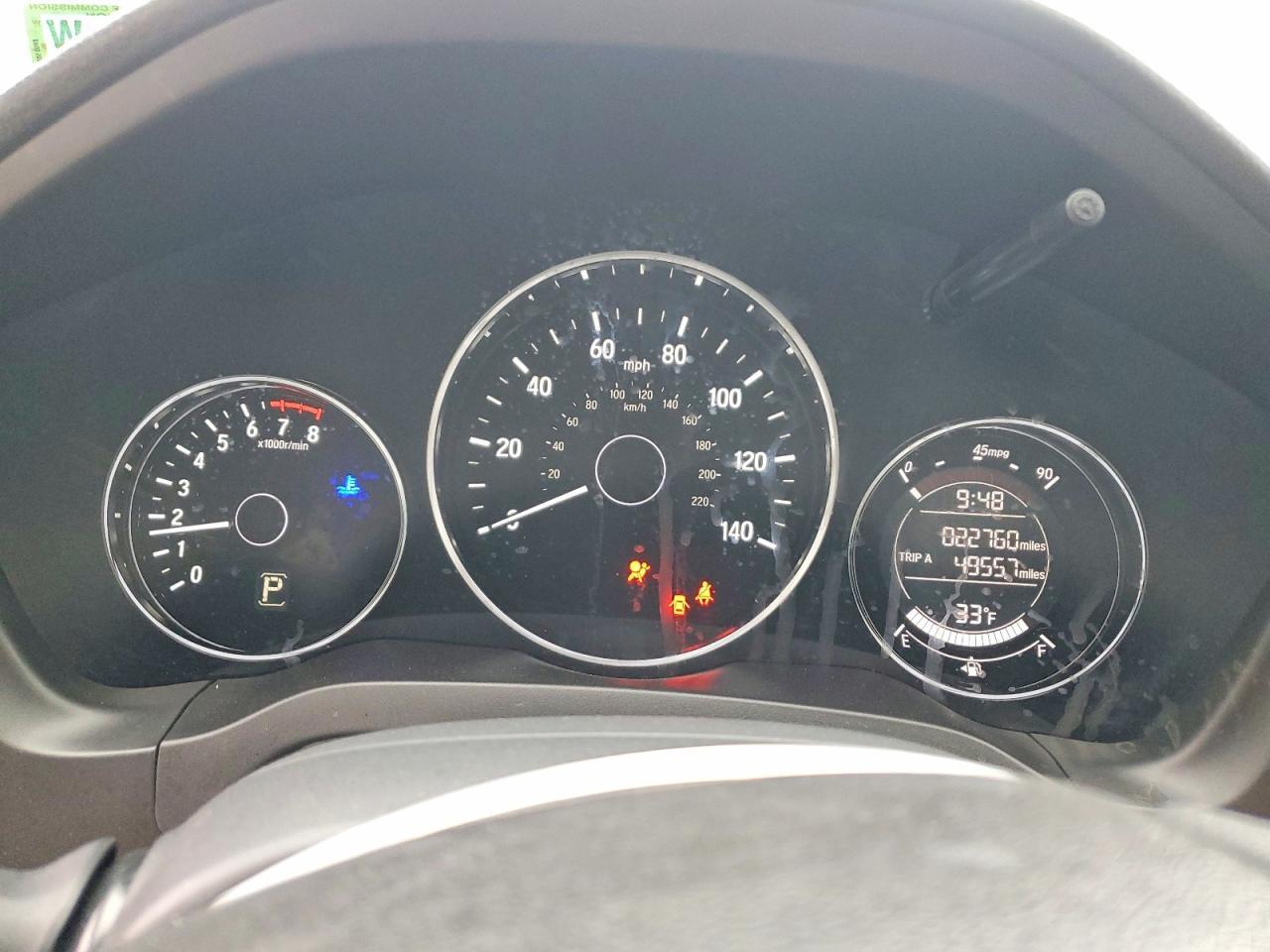 2016 HONDA HR-V