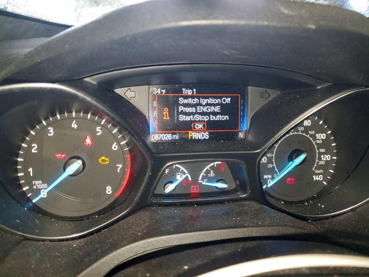 2019 FORD ESCAPE