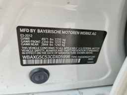 2012 BMW 5 series