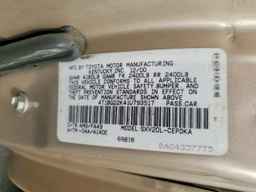 2001 TOYOTA CAMRY