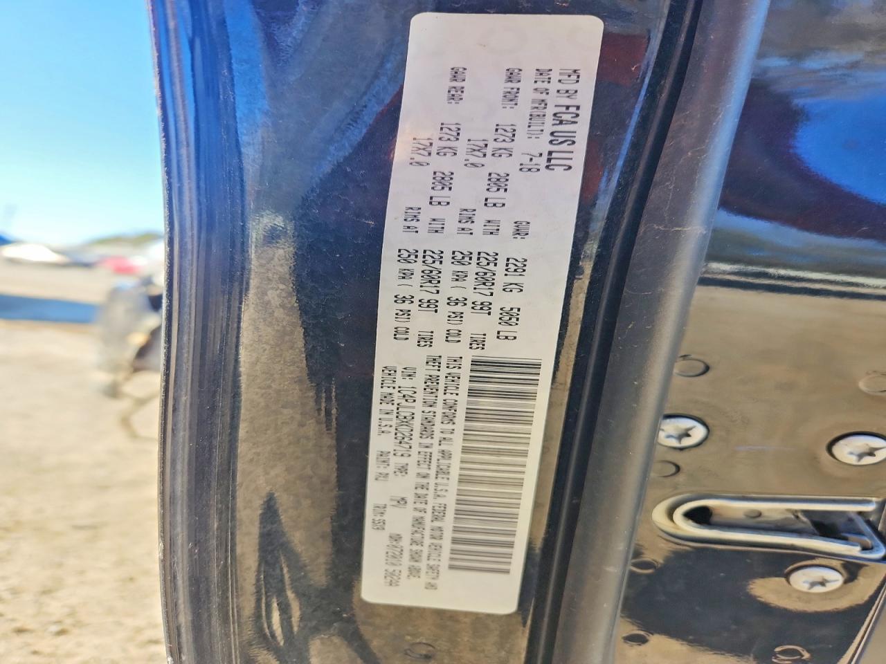 2019 JEEP CHEROKEE