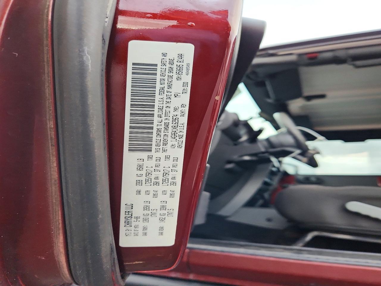 2008 JEEP WRANGLER