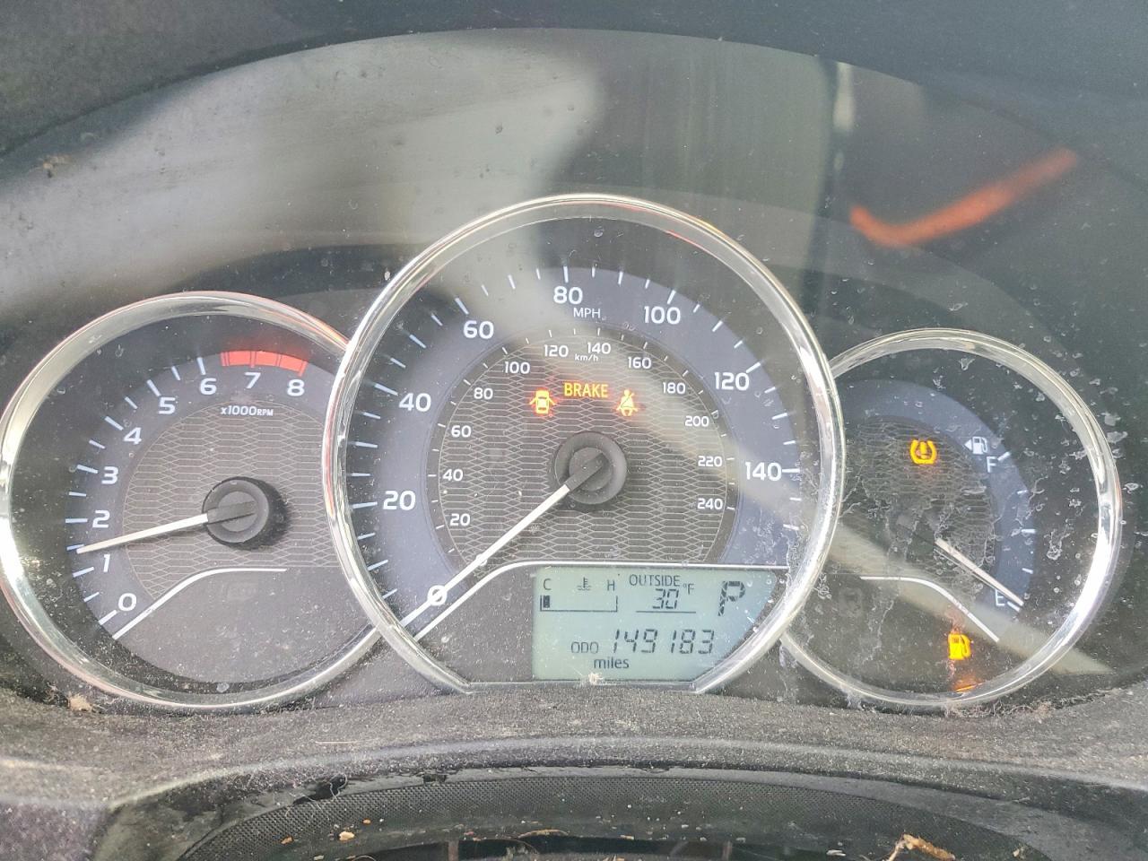 2015 TOYOTA COROLLA