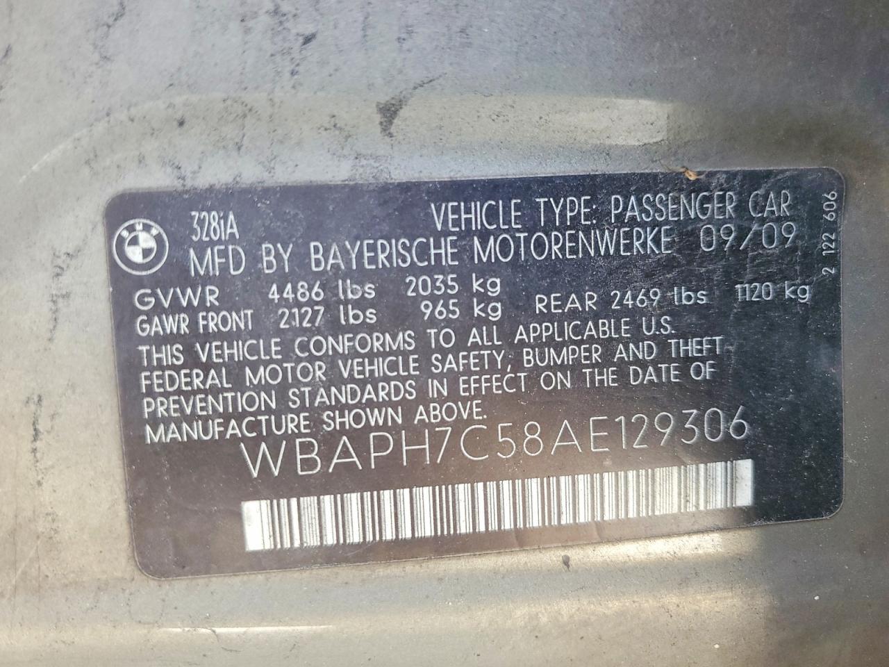 2010 BMW 3 SERIES
