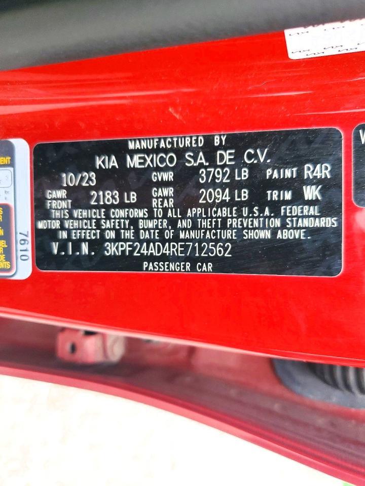 2024 KIA FORTE