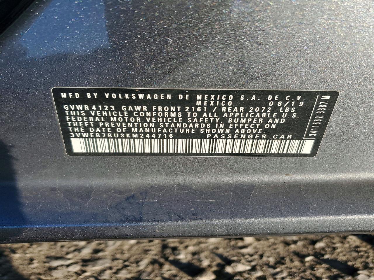 2019 VOLKSWAGEN JETTA