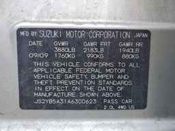 2010 SUZUKI SX4