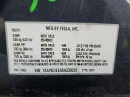 2025 TESLA MODEL Y
