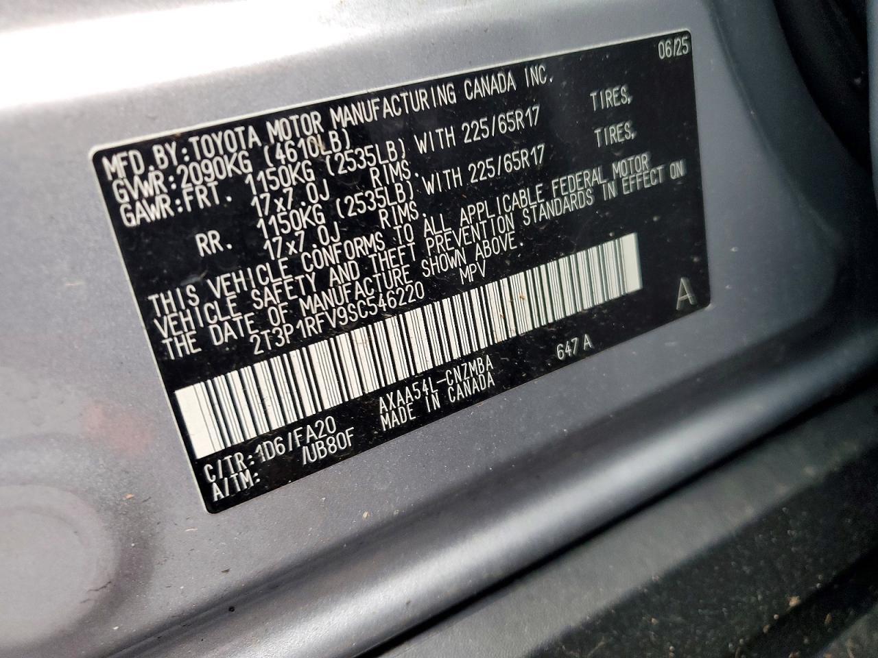 2025 TOYOTA RAV4