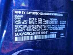 2017 BMW X3