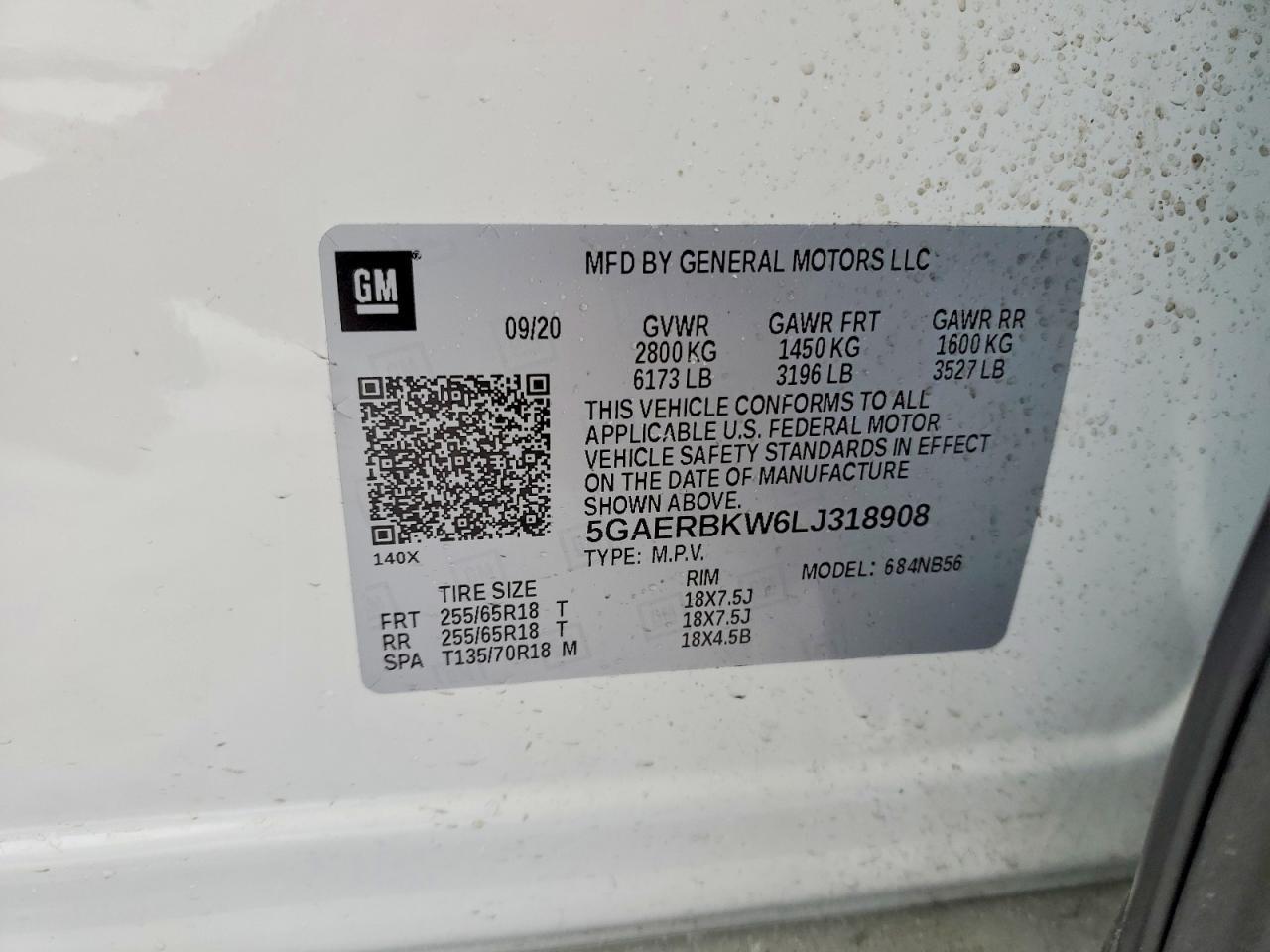 2020 BUICK ENCLAVE