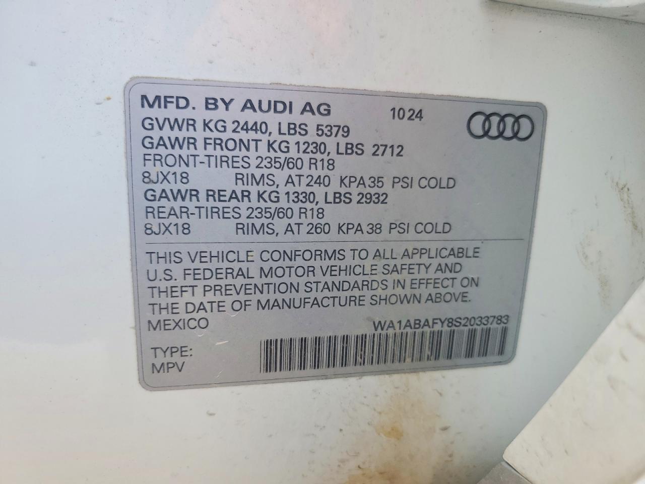 2025 AUDI Q5