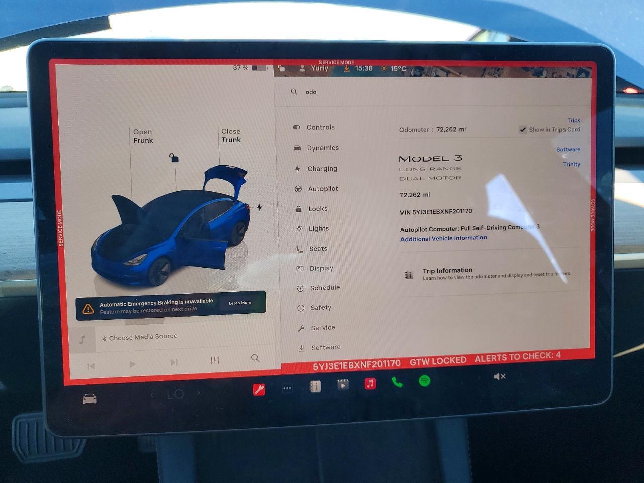 2022 TESLA MODEL 3