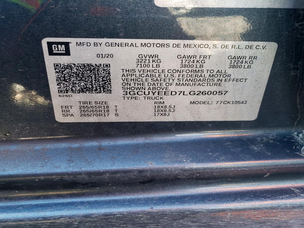 2020 CHEVROLET Silverado