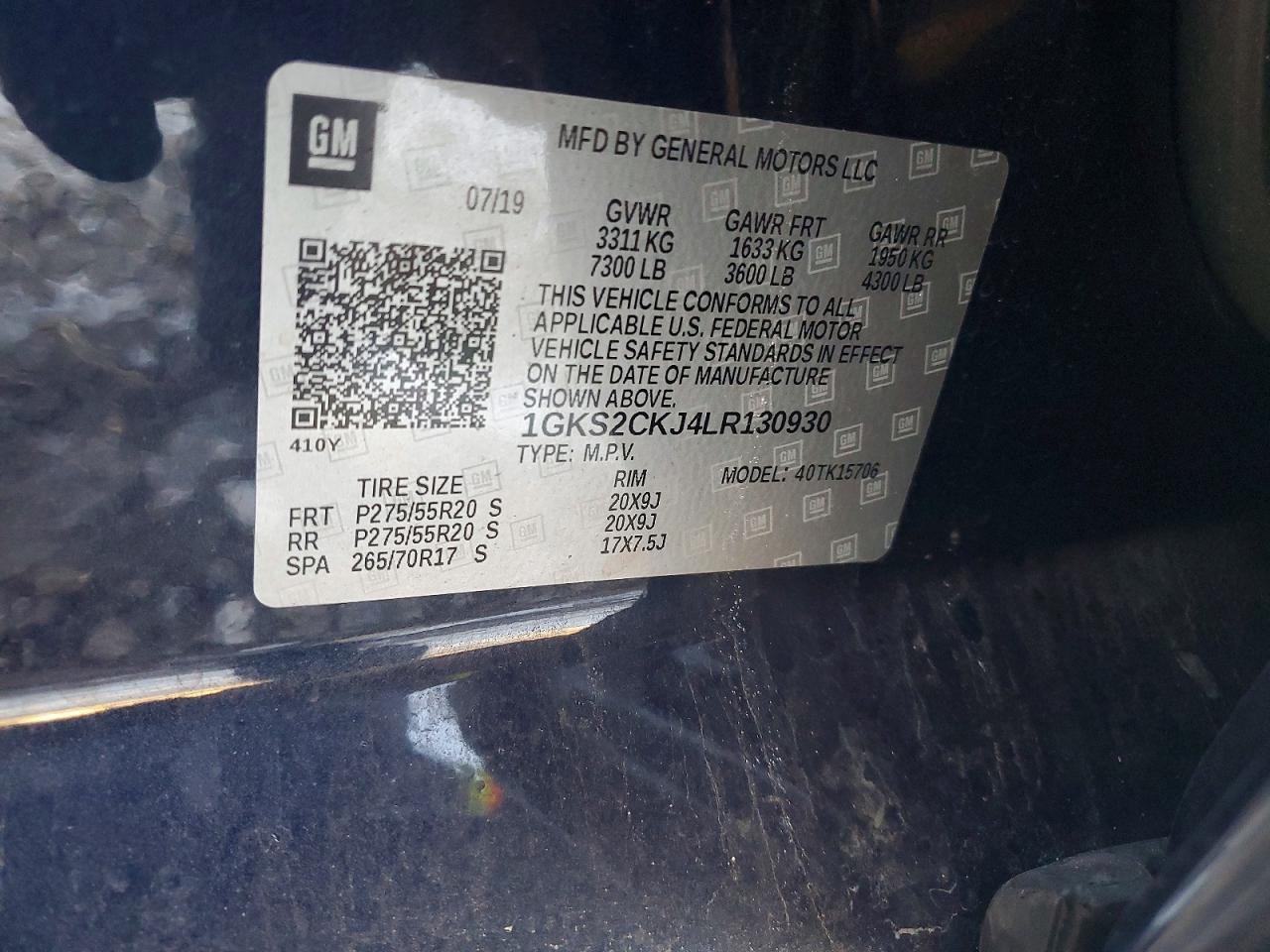 2020 GMC Yukon