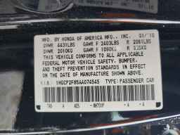 2010 HONDA ACCORD