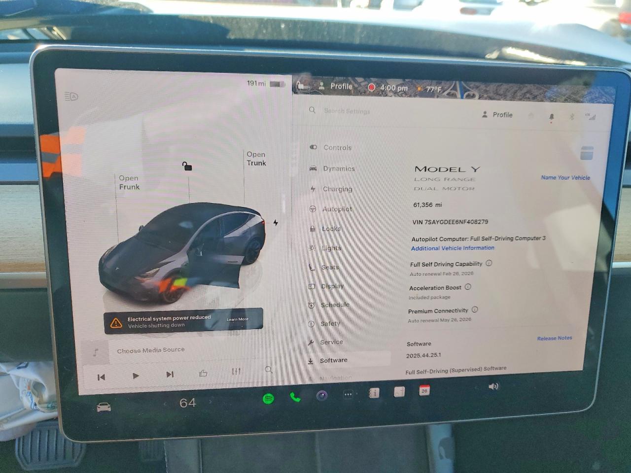 2022 TESLA MODEL Y